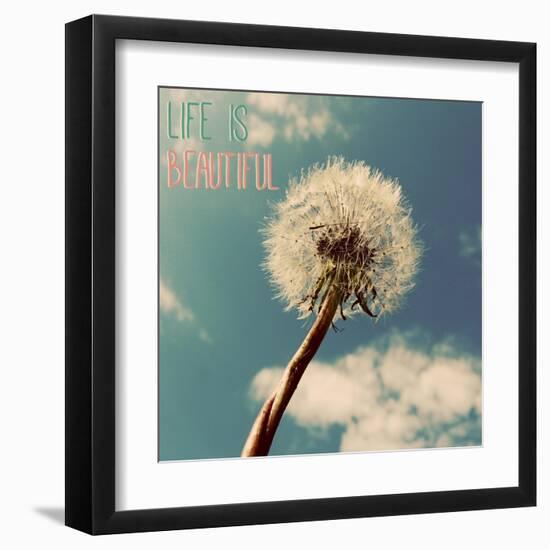 Life is Beautiful-Gail Peck-Framed Art Print