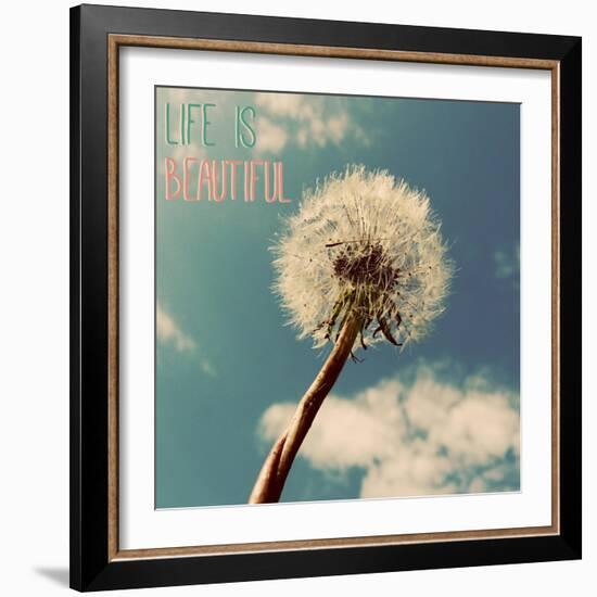 Life is Beautiful-Gail Peck-Framed Premium Giclee Print