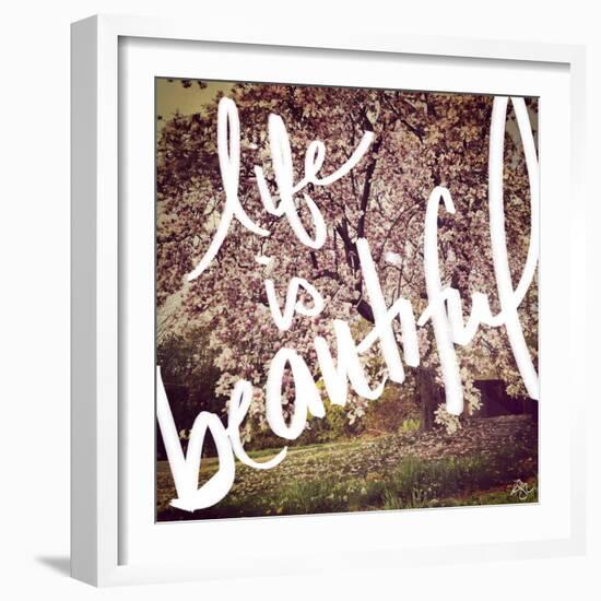 Life is Beautiful-Kimberly Glover-Framed Giclee Print