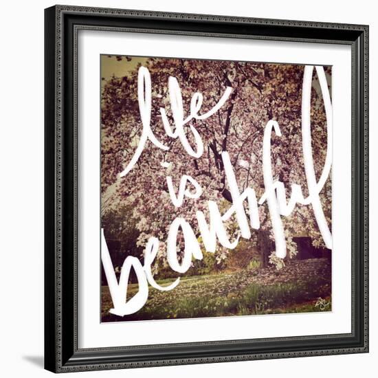 Life is Beautiful-Kimberly Glover-Framed Giclee Print