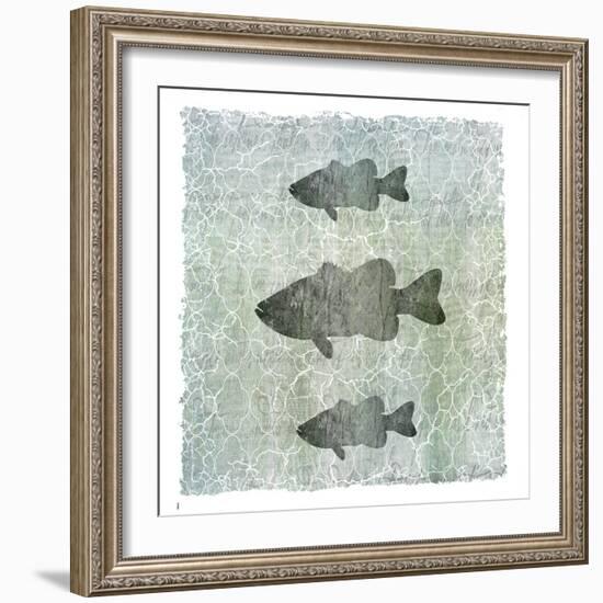 Life Is Better at the Lake Bass-LightBoxJournal-Framed Premium Giclee Print