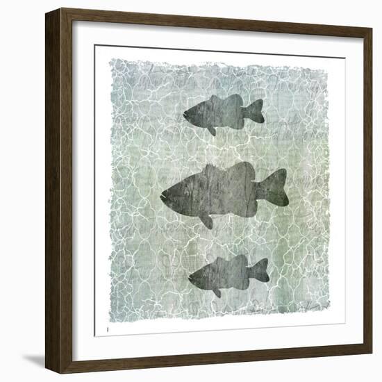 Life Is Better at the Lake Bass-LightBoxJournal-Framed Premium Giclee Print