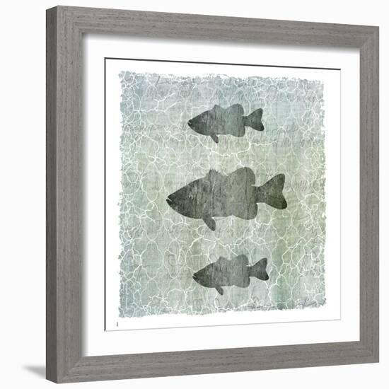 Life Is Better at the Lake Bass-LightBoxJournal-Framed Giclee Print