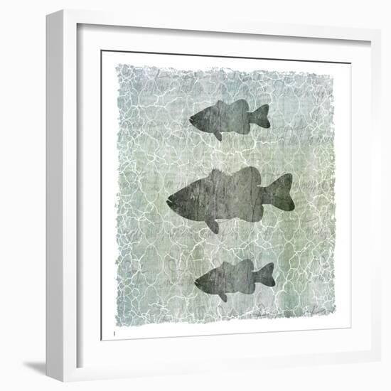 Life Is Better at the Lake Bass-LightBoxJournal-Framed Giclee Print