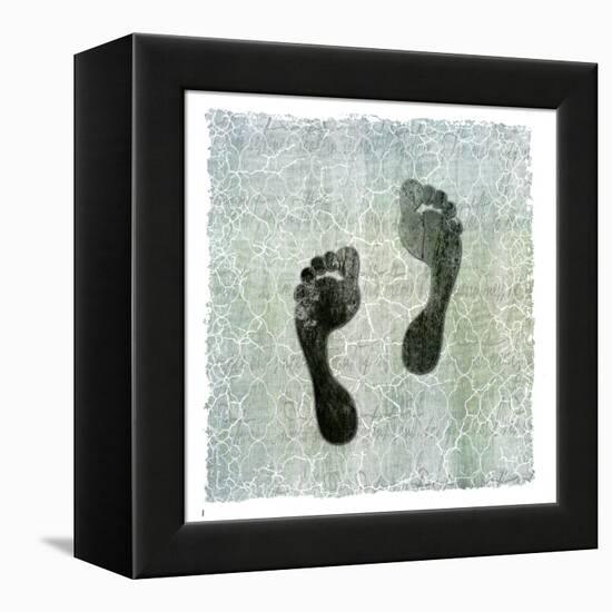 Life Is Better at the Lake Foot Print-LightBoxJournal-Framed Premier Image Canvas