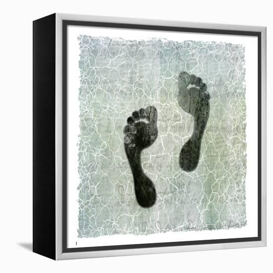 Life Is Better at the Lake Foot Print-LightBoxJournal-Framed Premier Image Canvas