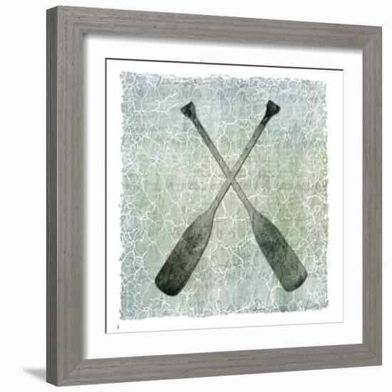 Life Is Better at the Lake Oars 2-LightBoxJournal-Framed Giclee Print