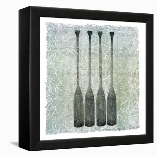 Life Is Better at the Lake Oars-LightBoxJournal-Framed Premier Image Canvas