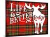 Life Is Better at the Lodge-Jacob Bates Abbott-Mounted Giclee Print