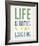 Life is Better When You're Laughing-Tom Frazier-Framed Giclee Print