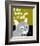 Life is Better with a Cat-Ginger Oliphant-Framed Art Print