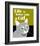 Life is Better with a Cat-Ginger Oliphant-Framed Art Print