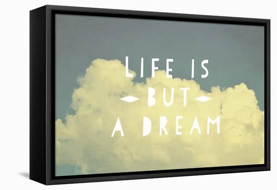 Life Is But a Dream-Vintage Skies-Framed Premier Image Canvas