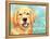 Life Is Golden Retriever-Melinda Hipsher-Framed Premier Image Canvas