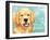 Life Is Golden Retriever-Melinda Hipsher-Framed Giclee Print