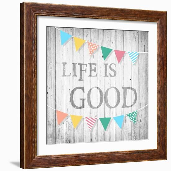 Life is Good-Alicia Soave-Framed Art Print