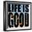 Life Is Good-Mark Ashkenazi-Framed Giclee Print