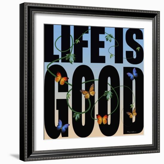 Life Is Good-Mark Ashkenazi-Framed Giclee Print