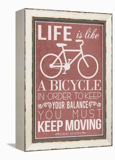 Life Is Like a Bicycle-null-Framed Stretched Canvas