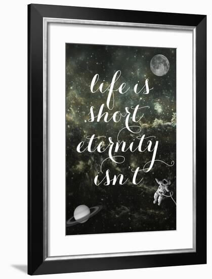 Life is Short-Elo Marc-Framed Giclee Print