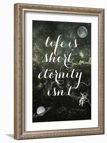 Life is Short-Elo Marc-Framed Giclee Print