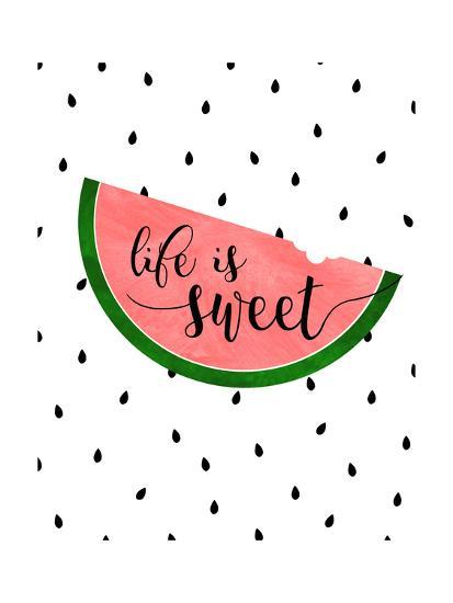 life is sweet watermelon by anna quach