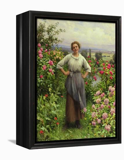 Life Is Sweet-Daniel Ridgway Knight-Framed Premier Image Canvas