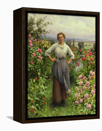 Life Is Sweet-Daniel Ridgway Knight-Framed Premier Image Canvas