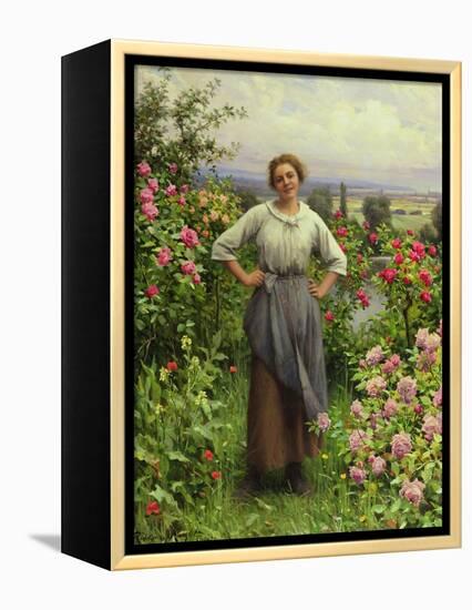 Life Is Sweet-Daniel Ridgway Knight-Framed Premier Image Canvas