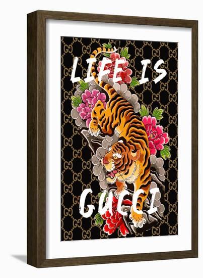 Life is Tiger III-Madeline Blake-Framed Art Print