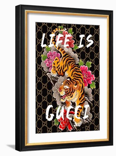 Life is Tiger III-Madeline Blake-Framed Art Print