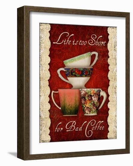 Life is too Short-Kate Ward Thacker-Framed Giclee Print