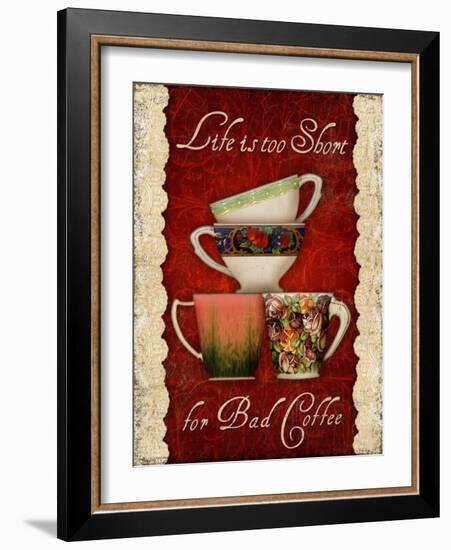 Life is too Short-Kate Ward Thacker-Framed Giclee Print