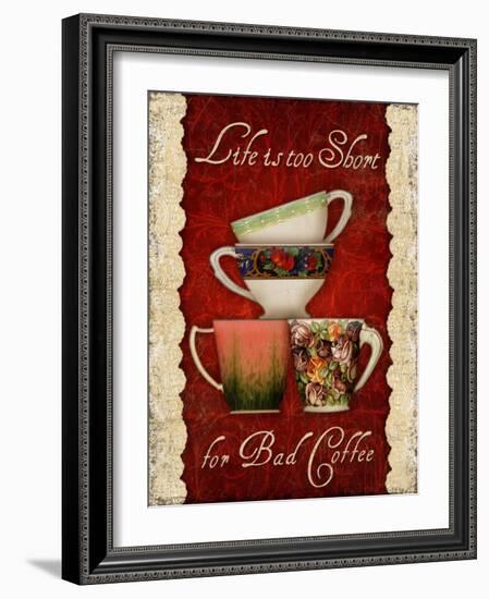 Life is too Short-Kate Ward Thacker-Framed Giclee Print