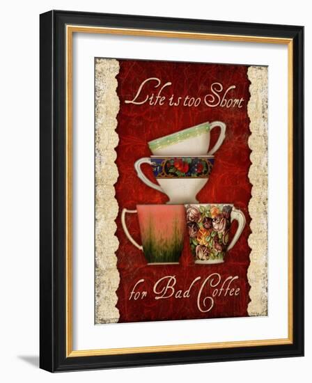 Life is too Short-Kate Ward Thacker-Framed Giclee Print