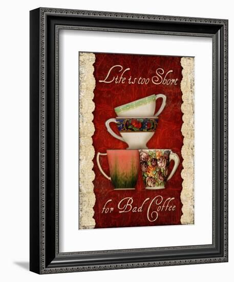 Life is too Short-Kate Ward Thacker-Framed Giclee Print