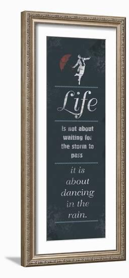 Life is-The Vintage Collection-Framed Giclee Print