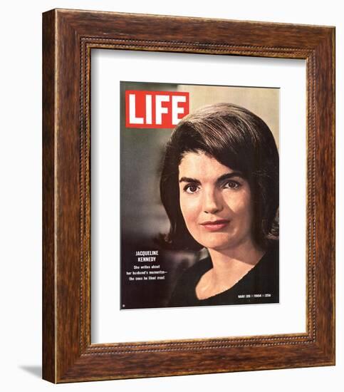 LIFE Jacqueline Kennedy 1964-null-Framed Premium Giclee Print