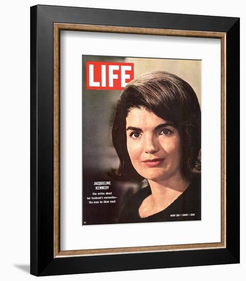 LIFE Jacqueline Kennedy 1964-null-Framed Premium Giclee Print