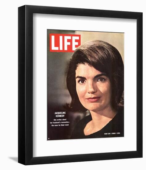 LIFE Jacqueline Kennedy 1964-null-Framed Premium Giclee Print