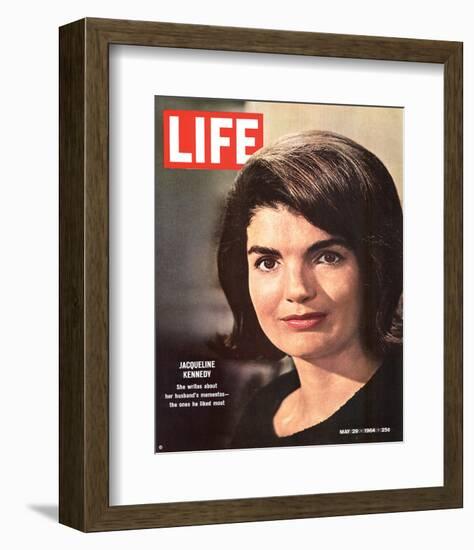 LIFE Jacqueline Kennedy 1964-null-Framed Premium Giclee Print