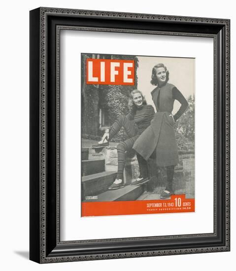 LIFE Leotard Fashion 1943-null-Framed Premium Giclee Print