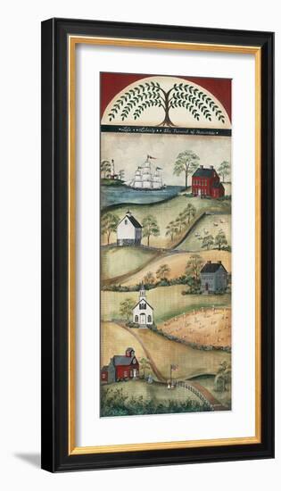 Life, Liberty, and Happiness-Barbara Jeffords-Framed Giclee Print