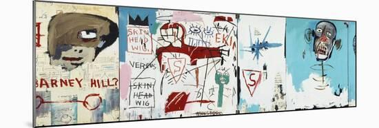 Life like Son of Barney Hill-Jean-Michel Basquiat-Mounted Premium Giclee Print