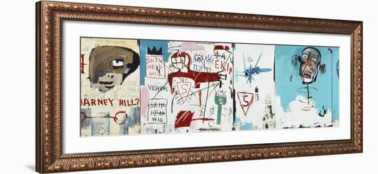 Life like Son of Barney Hill-Jean-Michel Basquiat-Framed Giclee Print