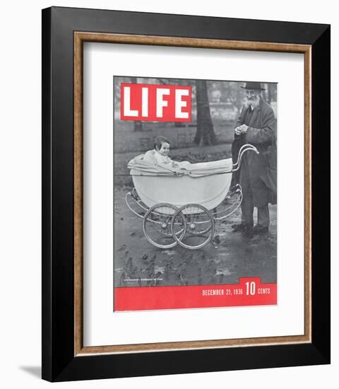 LIFE Lord Beaverbrook's Granddaughter-null-Framed Premium Giclee Print