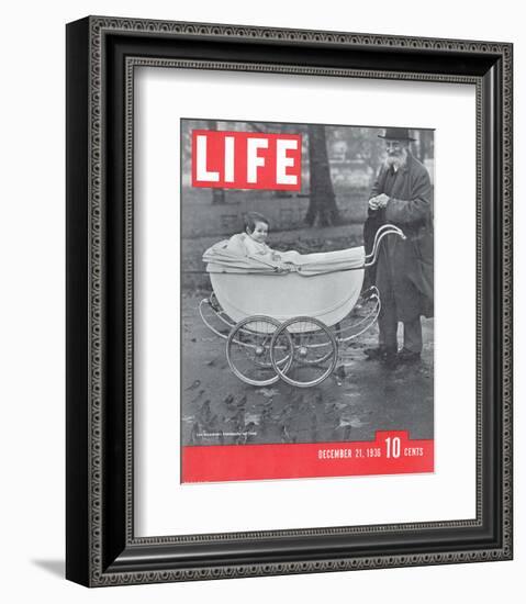 LIFE Lord Beaverbrook's Granddaughter-null-Framed Premium Giclee Print