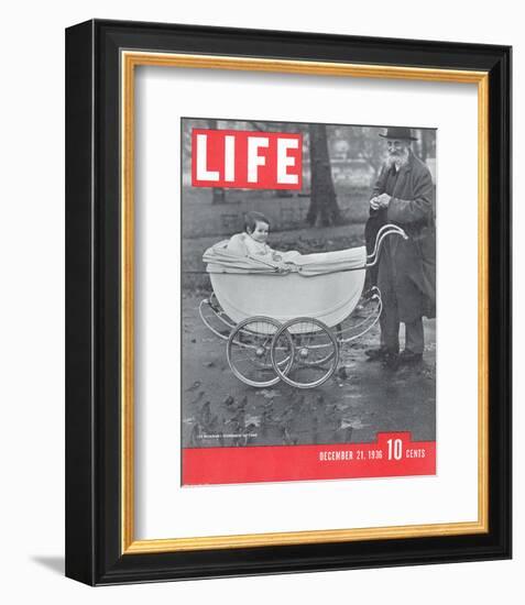 LIFE Lord Beaverbrook's Granddaughter-null-Framed Premium Giclee Print