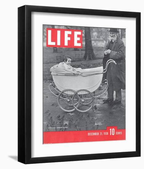 LIFE Lord Beaverbrook's Granddaughter-null-Framed Art Print