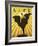 Life Magazine Cover Bat Girl Yellow-Vintage Apple Collection-Framed Giclee Print